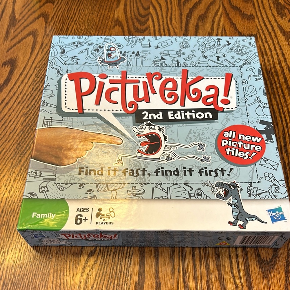 Pictureka! 2nd Edition Hasbro Family game. ages 6+. 2 or more players.